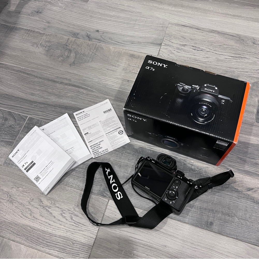 Sony a7 III Mirrorless Camera All Included